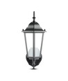 E27 Wandlamp - IP44 buiten, zwart, zonder lichtbron
