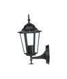 E27 Wandlamp - IP44 buiten, zwart, zonder lichtbron