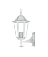E27 Wandlamp - IP44 buiten, wit, zonder lichtbron