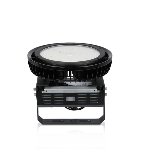 500W LED High Bay, Samsung Chip - 120 graden, Meanwell driver, dimbaar, zwarte behuizing, Ø36cm