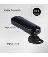 Bluetooth headset, zwart - 170mAh, 10-12 uur speeltijd, in-ear design, IP20