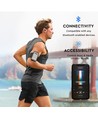 Bluetooth earbuds met microfoon - Zwart, 10m bereik, tot 3 uur speeltijd