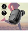 Bluetooth earbuds met microfoon - Zwart, 10m bereik, tot 3 uur speeltijd