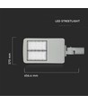 100W LED straatverlichting, 140lm/W - Samsung LED chip, Inventronics dimbare driver, IP65, IK08, 5 jaar garantie