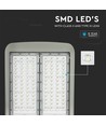150W LED Straatlamp - Inventronics dimbaar, Samsung Chip, 5700K, 140lm/W