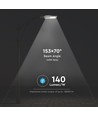 200W LED straatverlichting, 140lm/W - Samsung chip, Inventronics driver, dimbaar, IP65