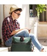 Rode draagbare Bluetooth speaker - TWS functie, 800mAh batterij, 4 uur speeltijd