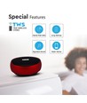 Rode draagbare Bluetooth speaker - TWS functie, 800mAh batterij, 4 uur speeltijd