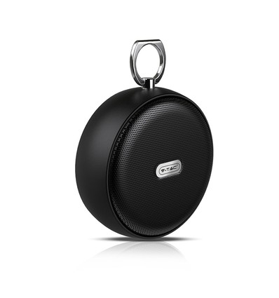 Draagbare Bluetooth speaker, 2x3W - Zwart, TWS, ingebouwde microfoon, AUX, TF kaart, RGB licht