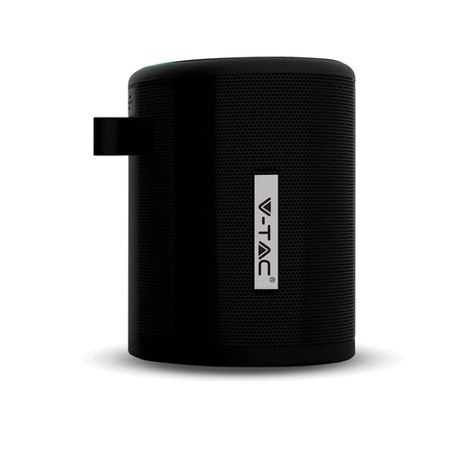 5W draagbare Bluetooth-luidspreker - Zwart, 1500mAh, TWS, microfoon
