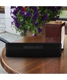 Draagbare Bluetooth speaker met stofontwerp - 2x3W, zwart, FM radio, USB/TF, TWS, oplaadbaar, 39,4cm lang