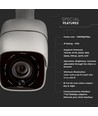 1080P IP bewakingscamera, 12V - IP65, 2.0MP bullet, 20-30m IR, binnen/buiten