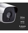 1080P IP bewakingscamera, 12V - IP65, 2.0MP bullet, 20-30m IR, binnen/buiten