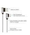 1m USB-C kabel - Grey Diamond Series, grijs