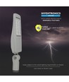 100W LED straatverlichting - 140lm/W, 14.000lm, Samsung LED chip, grijs, buiten