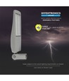 150W LED straatverlichting, 140lm/W - Samsung LED chip, Inventronics driver, 5700K, IP65