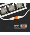 12W LED-spot, downlight, Samsung-chip, 5700K, 12D