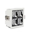 16W Samsung Chip LED inbouwspot - Vierkant, RA90, Gat: 8,5 x 8,5 cm, Afm: 9,3 x 9,3 cm