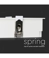 36W Samsung LED inbouwpaneel, RA90 - Vierkant, 2880lm, Gat: 120x120mm, Reflector SMD Downlight