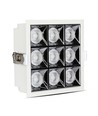36W vierkant LED inbouwpanel - Samsung LED chip, RA90, 38°, Gat: 120x120 mm