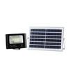 25W Solara LED breedstraler met zonne-energie - 550lm, IP65, zwart, incl. afstandsbediening en zonnepaneel