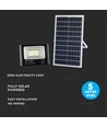 35W zonnepaneel LED schijnwerper - 6000K