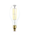 E27 24W LED ED120 filament lamp - 160lm/W, 4000lm, helder glas, 6400K, Ø12cm, hoogte 30cm