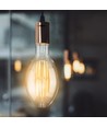 E27 24W LED ED120 filament lamp - 160lm/W, 4000lm, helder glas, 6400K, Ø12cm, hoogte 30cm