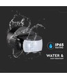 Infrarood bewegingssensor - IP65 buiten, zwart, 180°/360° detectie, max 600W LED