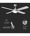 35W LED Plafondventilator met Verlichtingsset - RF Bediening, 4 Bladen, DC Motor
