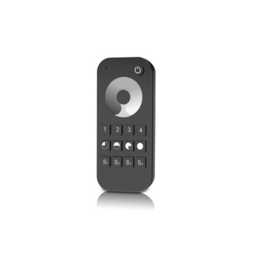 LEDlife rWave touch dimmer zwart afstandsbediening - 4 zones, batterij, inclusief houder