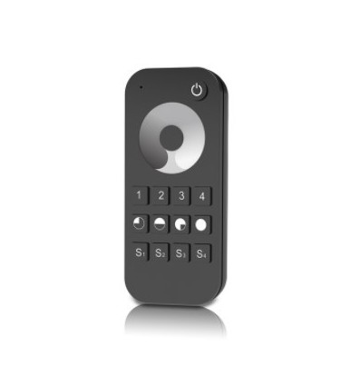 LEDlife rWave touch dimmer zwart afstandsbediening - 4 zones, batterij, inclusief houder