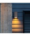 G9 betonnen wandlamp met up/down licht - Donkergrijs, IP20, zonder lichtbron