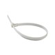 100x Tie-wraps / Kabelbinders - 3,5 x 200 mm, Wit, 100 st.