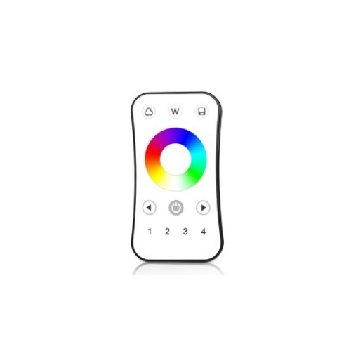 LEDlife rWave RGB/RGB+WW afstandsbediening - 4 zones, batterij, incl. houder