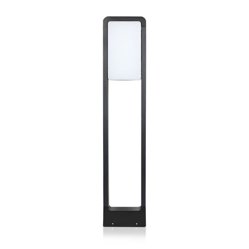 10W LED bolderarmatuur, 80cm - IP65, zwart, Samsung LED chip, koud wit, buiten