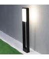 10W LED bolderarmatuur, 80cm - IP65, zwart, Samsung LED chip, koud wit, buiten