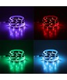 10m 4,8W/m RGB strip set - 12V DC, IP20, incl. afstandsbediening en voeding (2x5m)