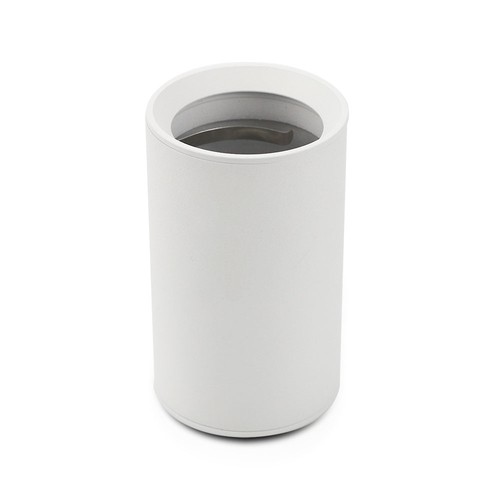 GU10 opbouwspot - Rond, wit, aluminium, IP20 binnen, Ø6cm
