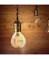E14 6W LED kogellamp - P45, filament, helder glas