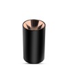 GU10 opbouwspot, rond - Zwart en rose goud, aluminium, max 35W, zonder lichtbron
