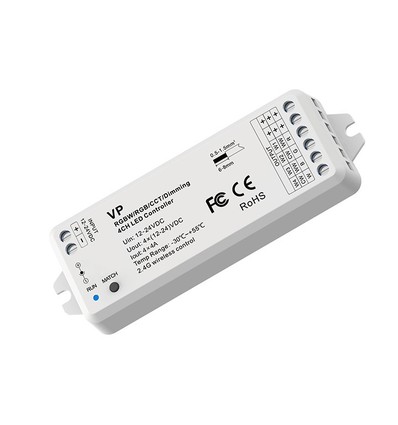 LEDlife rWave RGB+WW LED-stripcontroller - 12V (72W), 24V (144W)