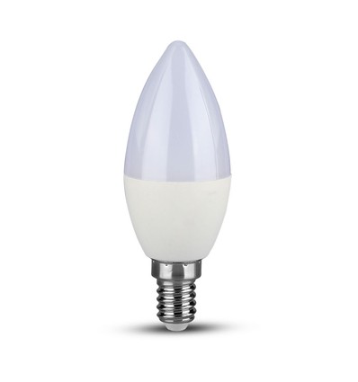 5,5W LED kaarslamp E14 - Samsung Chip, 4000K, dimbaar