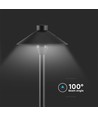 7W LED prikspot / tuinspot - Samsung LED chip, IP65, zwart, 2-in-1 tuinlamp