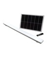 V-Tac 120cm armatuur incl. zonnepaneel - 18W, CCT(3-in-1), sensor, RF afstandsbediening, IP65 buiten