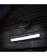 V-Tac 120cm armatuur incl. zonnepaneel - 18W, CCT(3-in-1), sensor, RF afstandsbediening, IP65 buiten