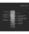 V-Tac 120cm armatuur incl. zonnepaneel - 18W, CCT(3-in-1), sensor, RF afstandsbediening, IP65 buiten