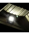 30W LED breedstraler met sensor - Samsung LED chip, IP65, zwart, slim, buiten