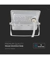 10W LED-breedstraler met sensor - Wit, Samsung LED-chip