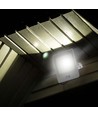 20W LED breedstraler met sensor, Samsung LED chip - 4000K, wit, IP65, PIR sensor, buiten